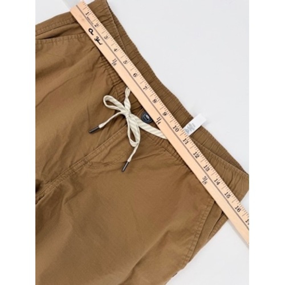 Vuori Ripstop Straight Pants Tan Drawstring Hiking Travel M - Picture 4 of 16